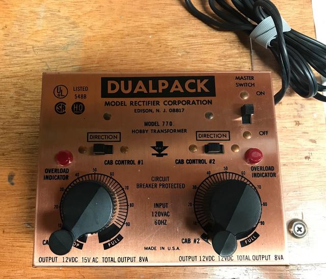 HO Scale HO MRC Power Packs (DC) Model Train Forum