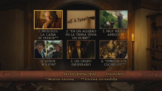 4 - El Hobbit: Un Viaje Inesperado [V.E.][4xDVD9+DVD5Full][PAL][Multi][2012][Fantástico]