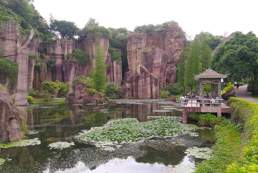 Ландшафт, парки и водоёмы Гуанчжоу Ландшафт, парки и водоёмы Гуанчжоу