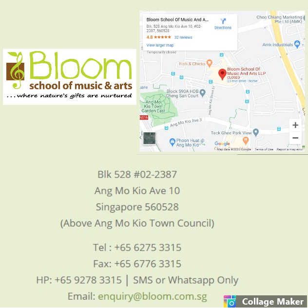 Bloom Updated address