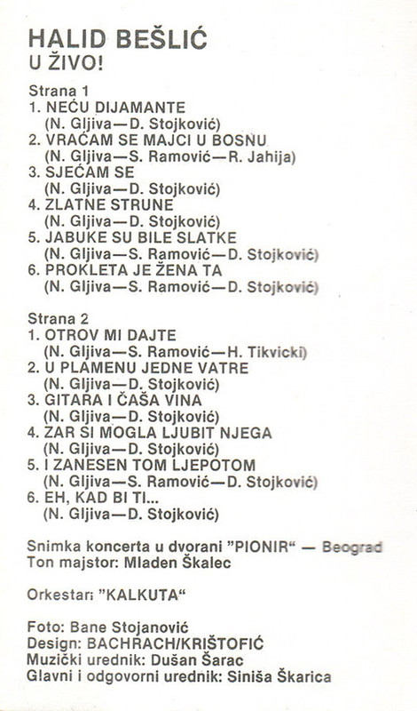 Halid Beslic 1988 - 1 kz