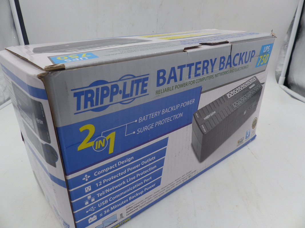 TRIPP LITE INTERNET750U 750VA 120V UNINTERRUPTIBLE POWER SUPPLY UPS