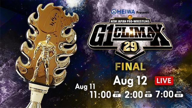 NJPW G1 Climax 29 12 08 2019 Final