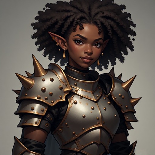Elegant-Afro-Dark-elf-wearing-(14)