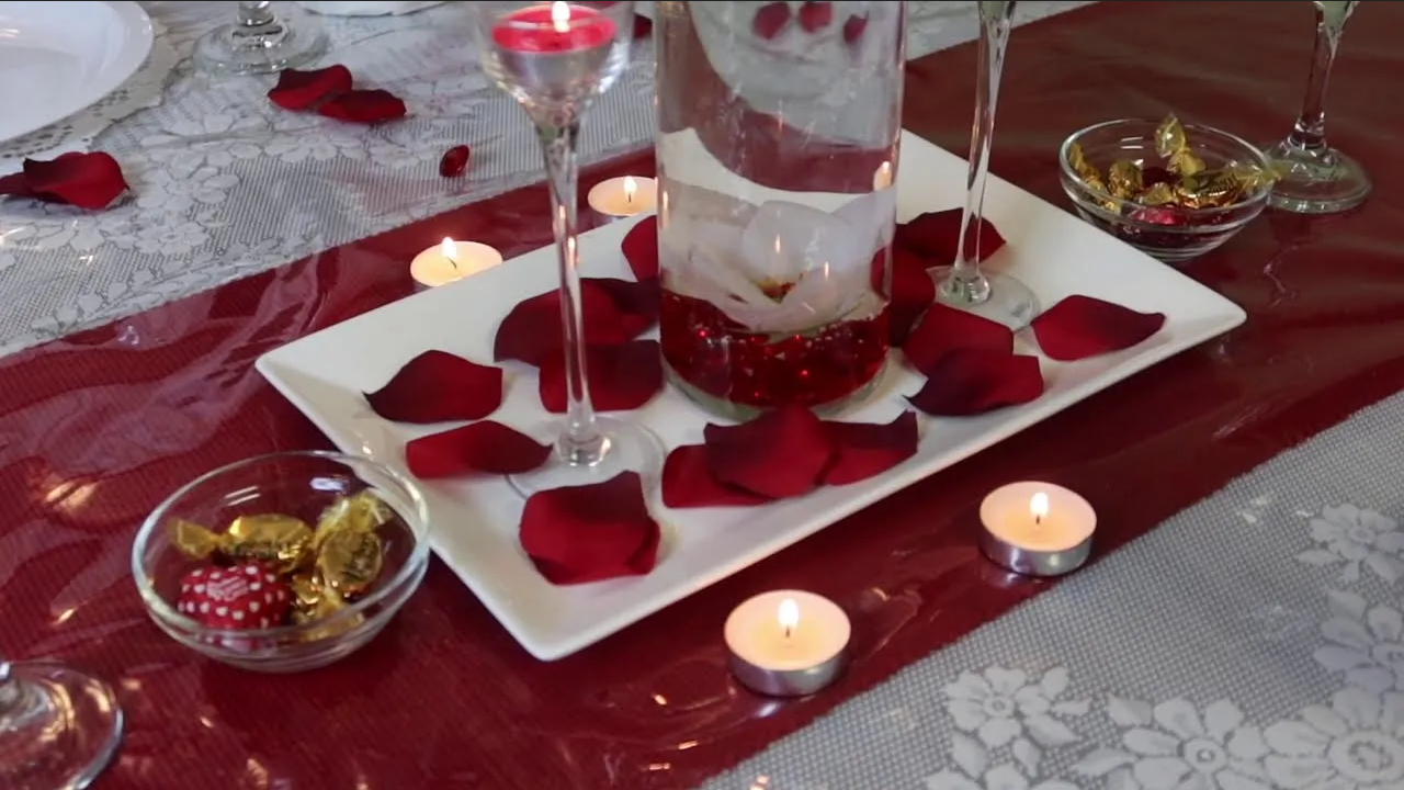 Sorprende a tu pareja con estas ideas de decoración para tu cena de San Valentín