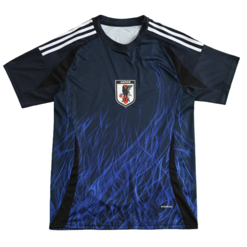 Jersey Y-3 Temporada 2024-25 Japón Azul Versión Aficionado