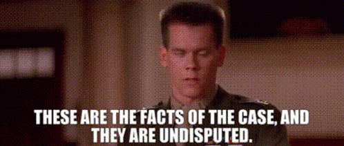 It is a fact