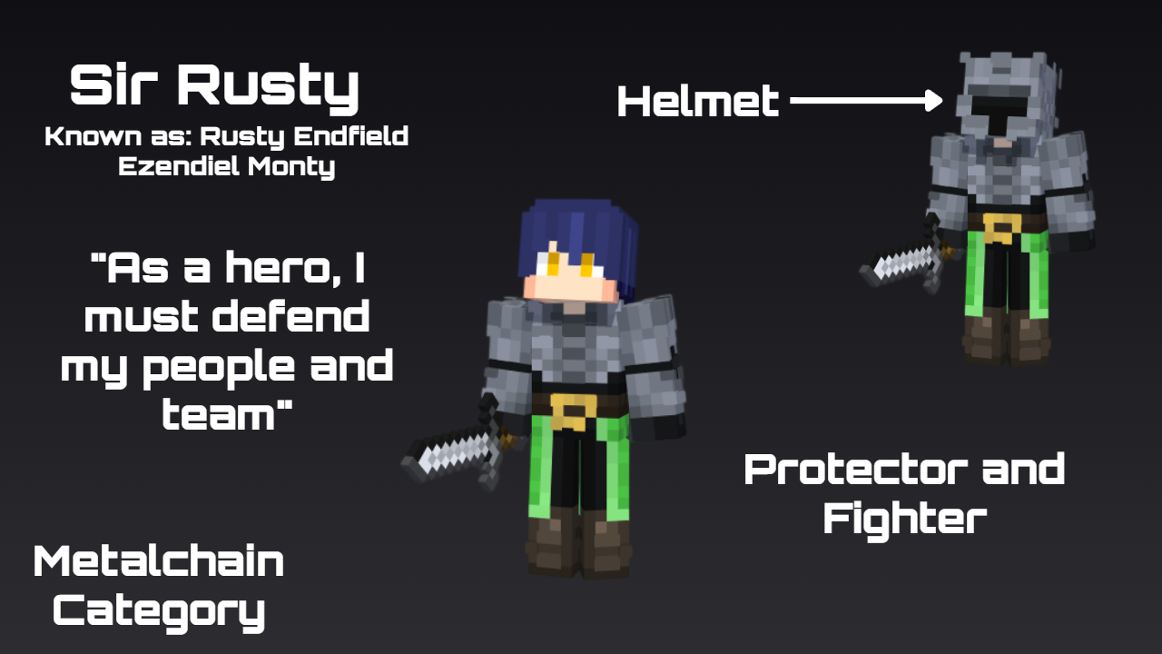 Rusty E. Monty(Knight) Minecraft Skin