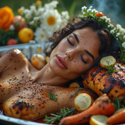 Garden wedding wom served Blackh 0 39