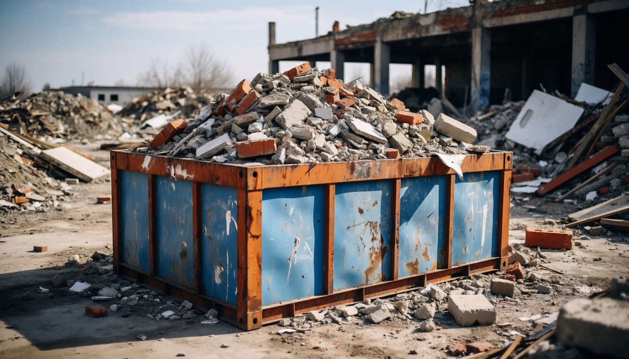 Вывоз мусора контейнер