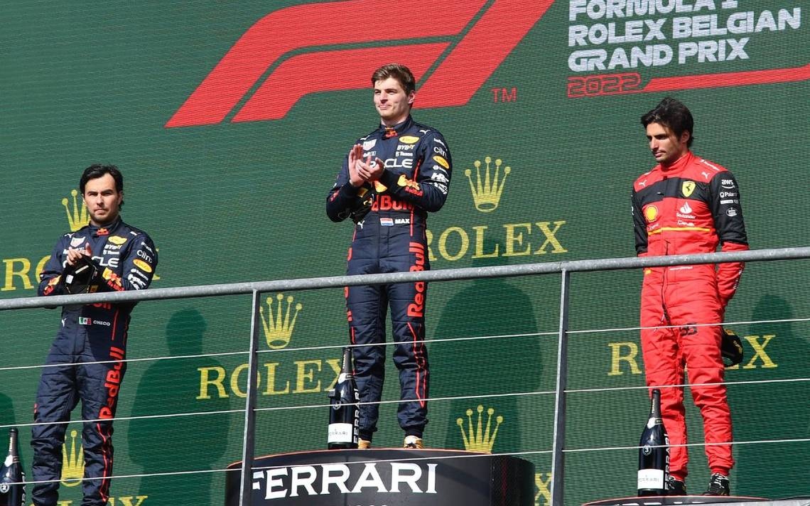 Resumen GP de Bélgica : Checo Pérez alcanza su podio 22 en F1