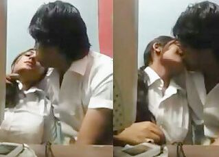 Dhaka College couples romance in cabin