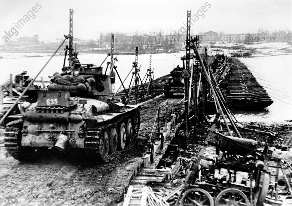 Ostfront - Pontonbrücke 1941