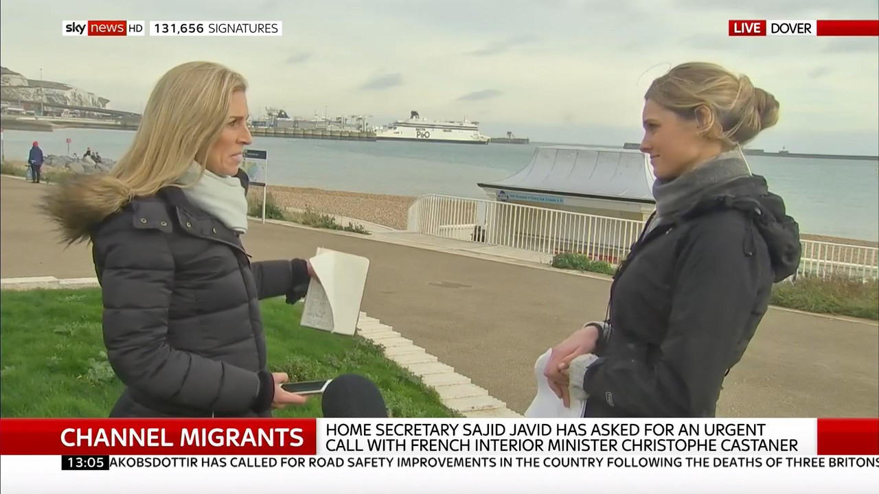29 December - 13.00.00 - Sky News. Live coverage of main weekend