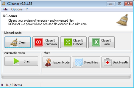 KCleaner 3.8.0.110