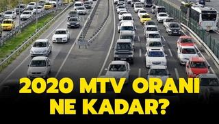 İşte 2020 MTV (Motorlu Taşıtlar Vergisi) Oranları Listesi ve Tablosu