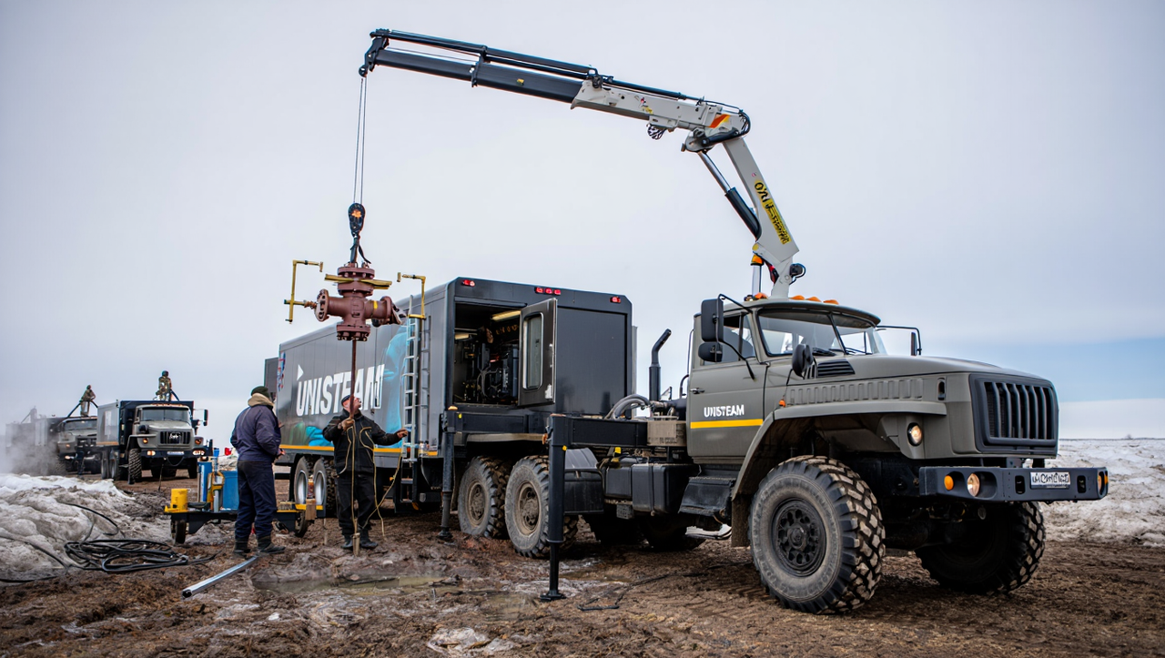 передвижные паровые установки ППУ Урал