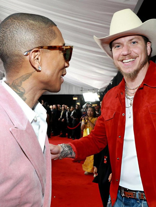 Pharrell with Brandon Lake dfgf d