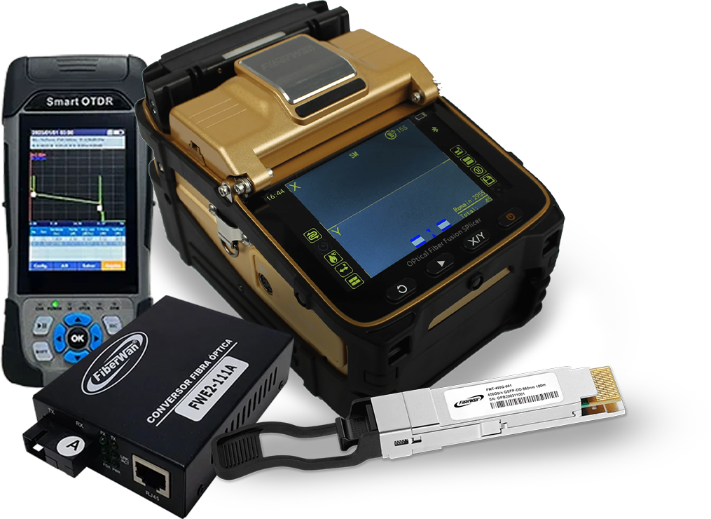 MÃ¡quina de FusÃ£o FiberWan em destaque