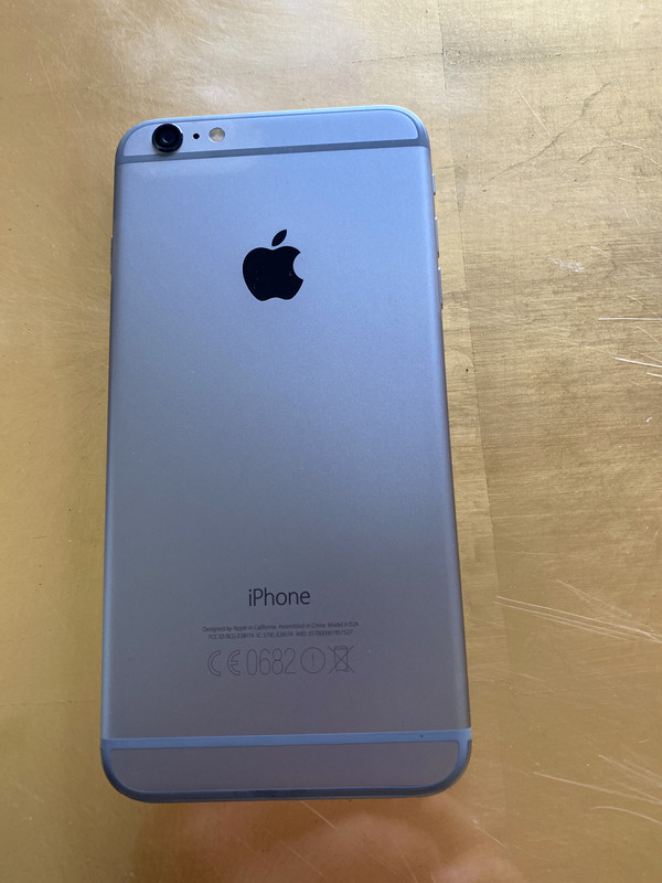 iPhone 6 Plus 16gb argento sotto