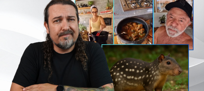 Janja e Lula comem animal silvestre e geram polêmica