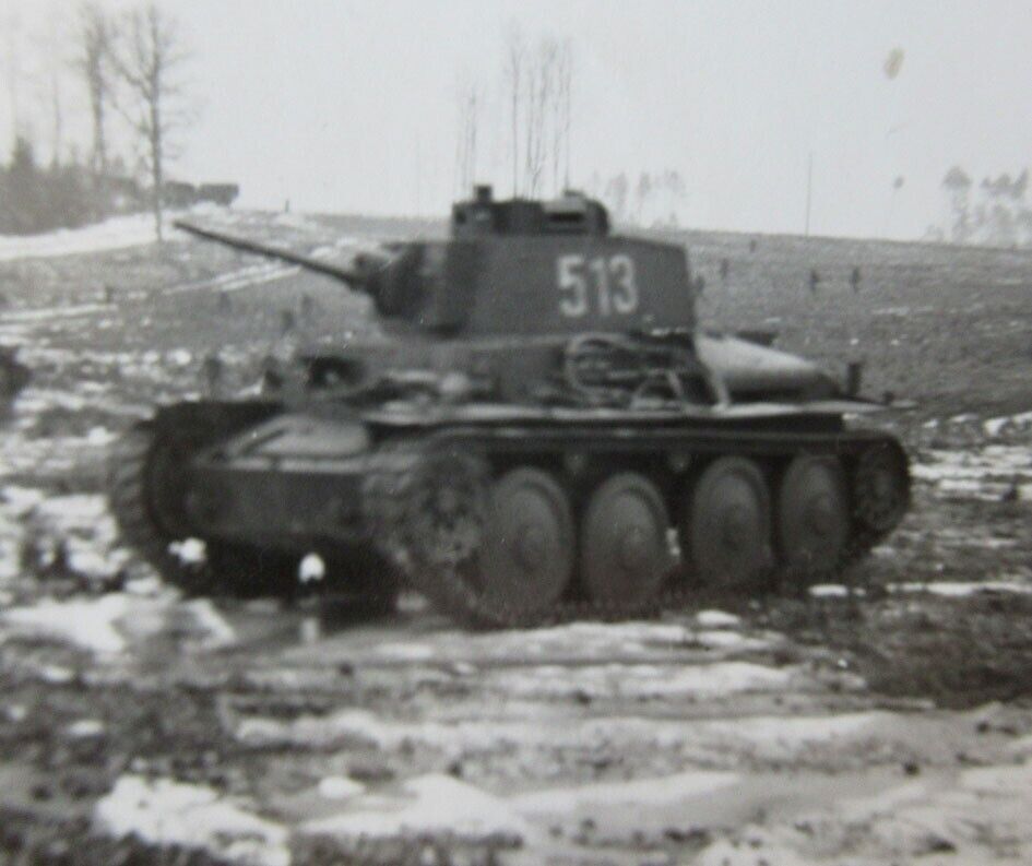 3 alte Foto deutsche Panzer mit Turmnummer 513   514   614 (1)