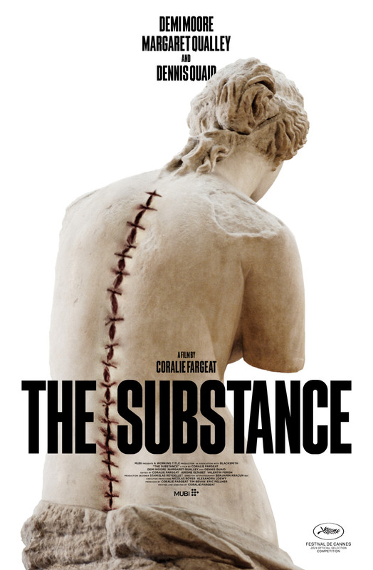The Substance 2024 Body Horror Psychological Thriller English 1080p HMAX WEB-DL