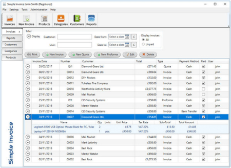 SimpleSoft Simple Invoice 3.22.0.11 Multilingual