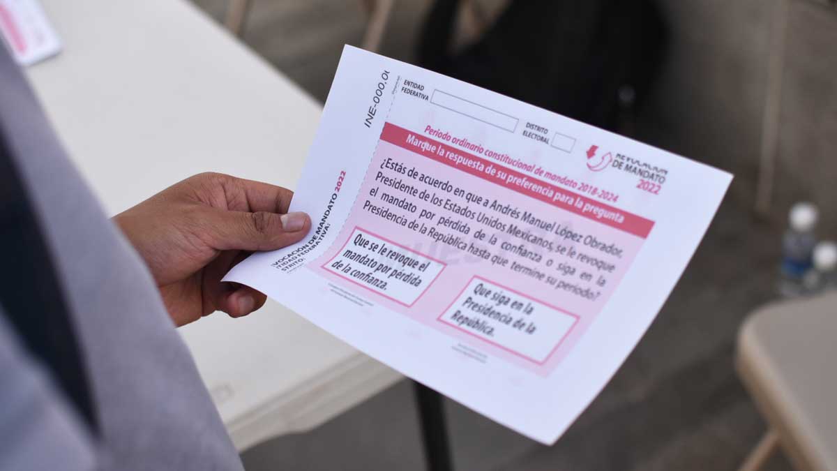 INE podría suspender la Revocación de Mandato ante falta de presupuesto