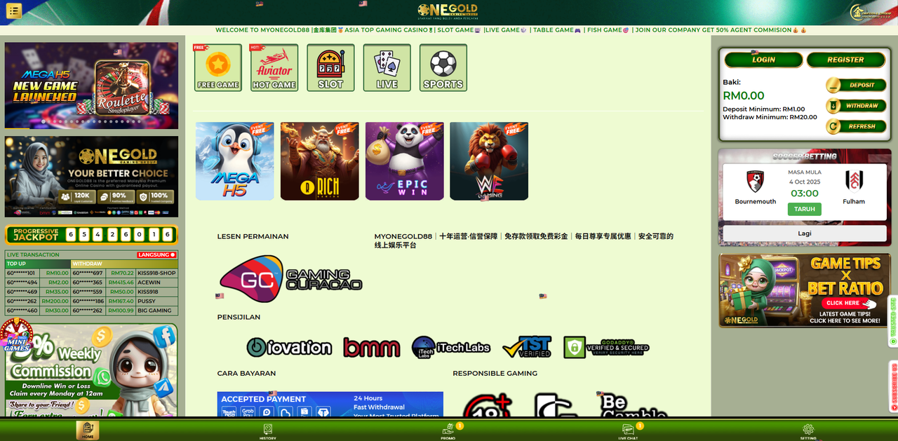 myonegold88-free-credit-slot-casino