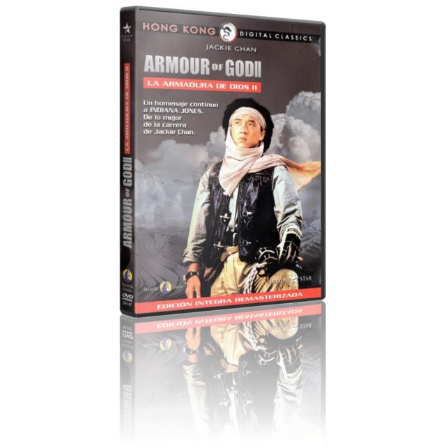 Portada - La Armadura de Dios (2) [Remast.][DVD9 Full][Pal][Cast/Chi][Sub:Cast][Acción][1991]