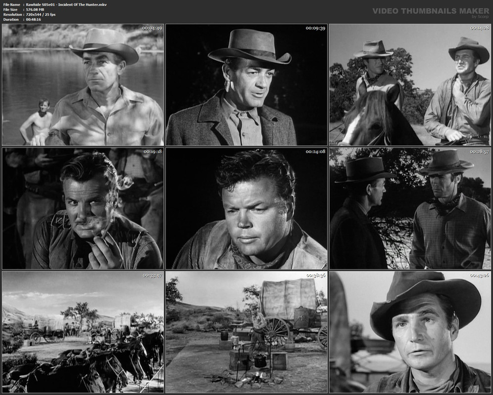 Rawhide S05e01 - Incident Of The Hunter.mkv
