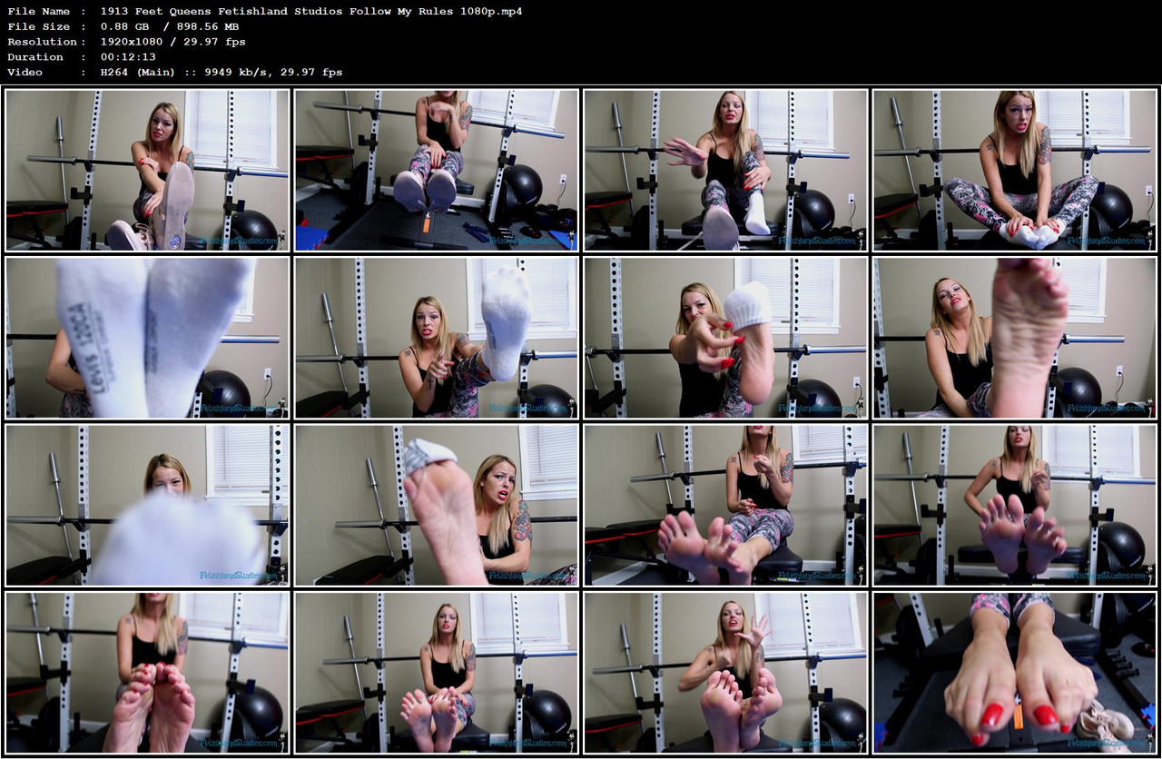 1913 Feet Queens Fetishland Studios Follow My Rules 1080p mp4