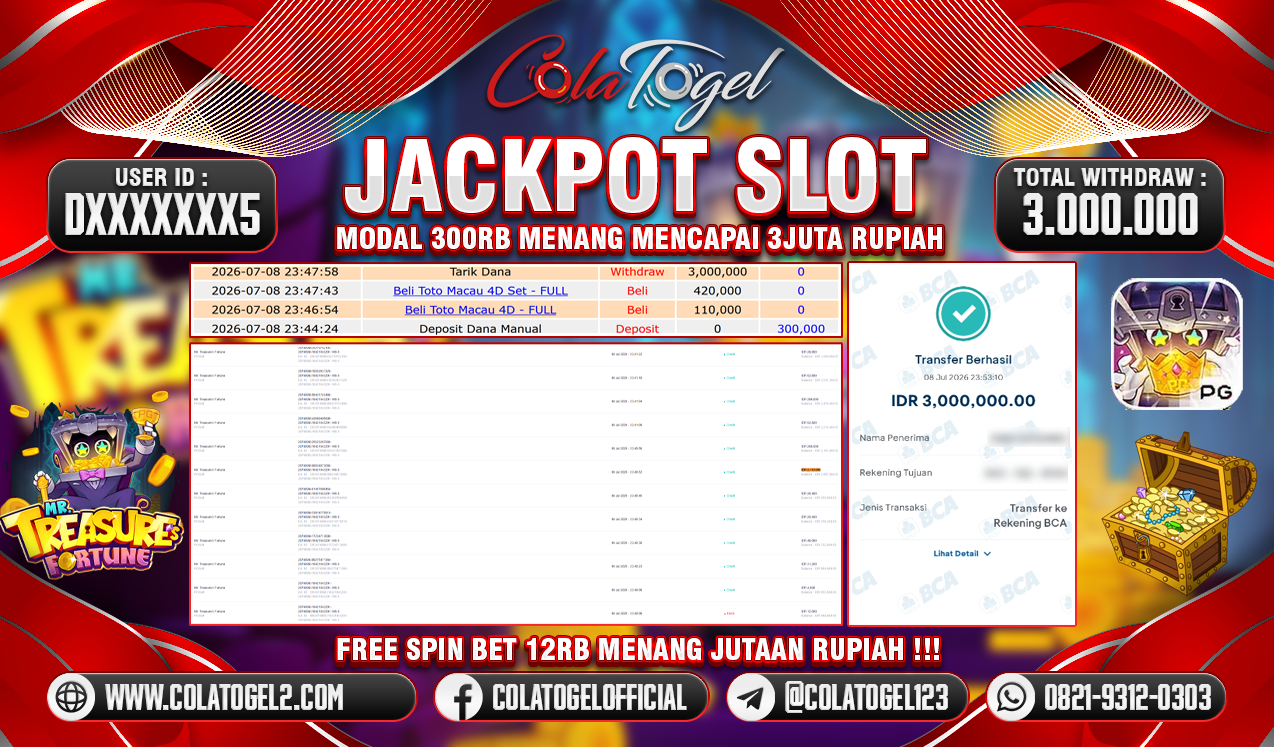 JACKPOT SLOT GACORR!!