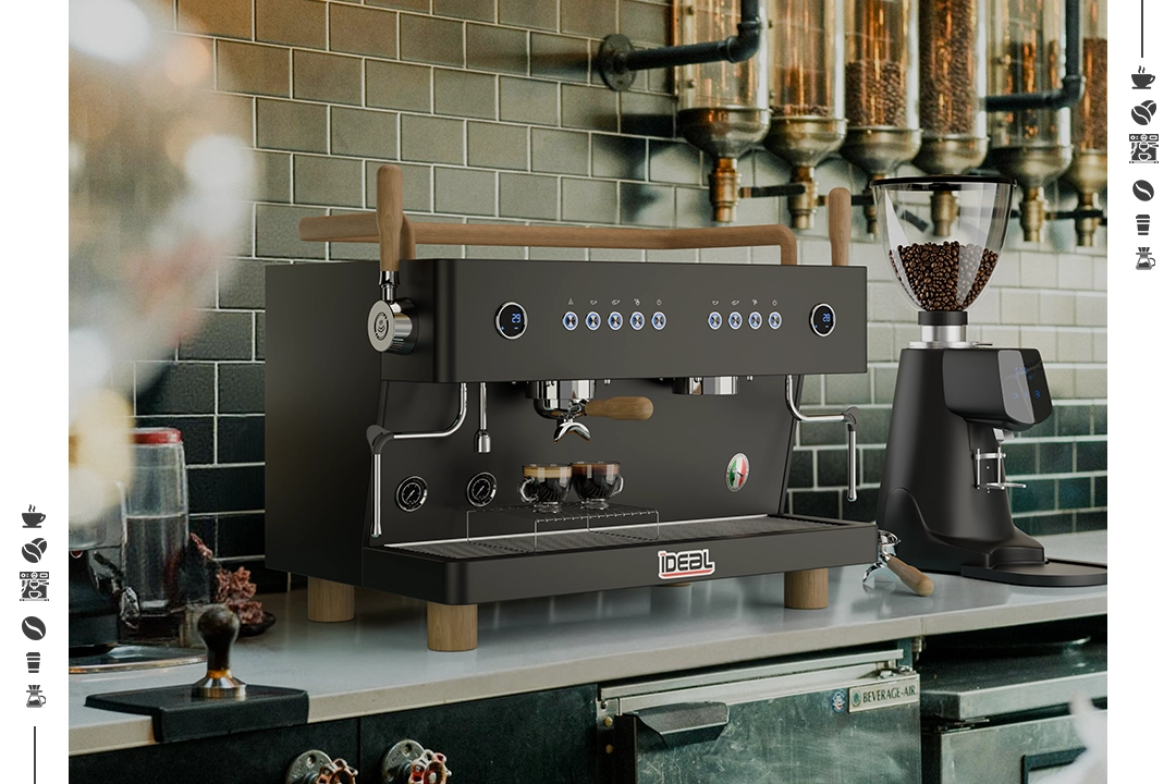 Premium coffee machine Ideal La Bella