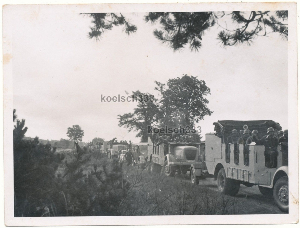 Büssing NAG Typ 500 A Flakmesstruppwagen LKW Kfz