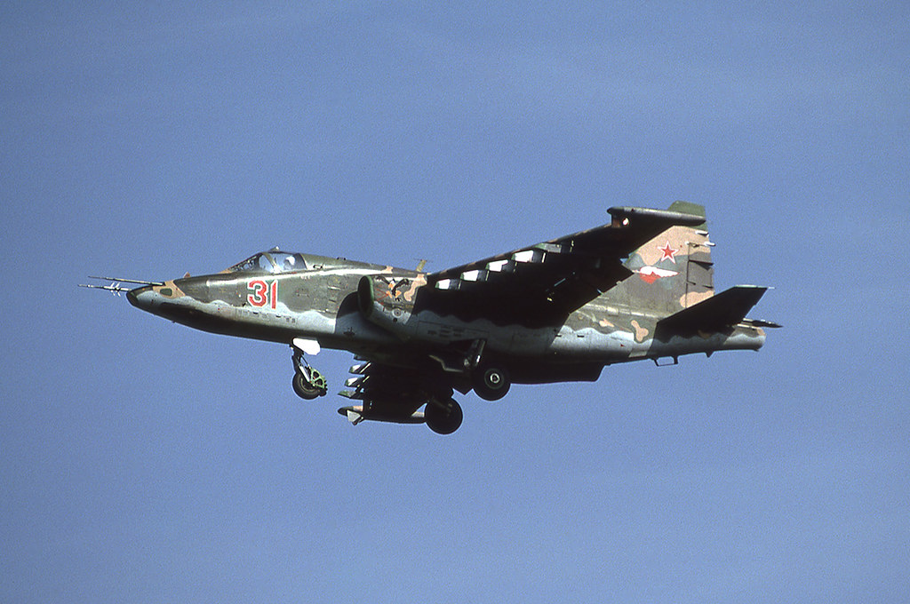 357 OSHAP Su-25 31 Red (cn ) [Brandis 8.91]