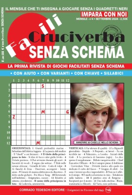 Facili Cruciverba Senza Schema - Settembre 2024