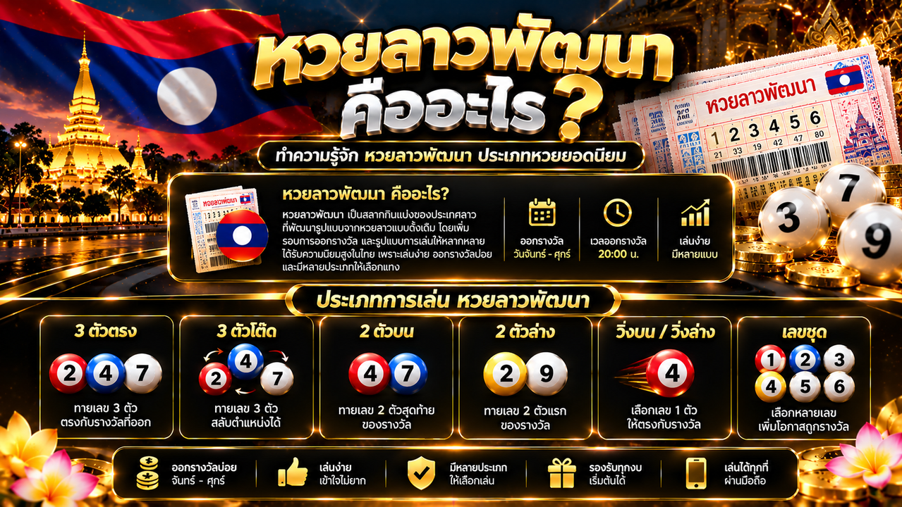 หวยลาวพัฒนา คืออะไร