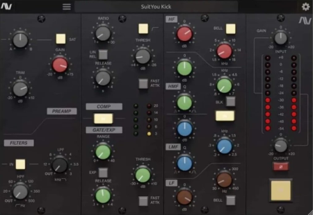 Audio Assault AA-551 Channel Strip v1.0.1