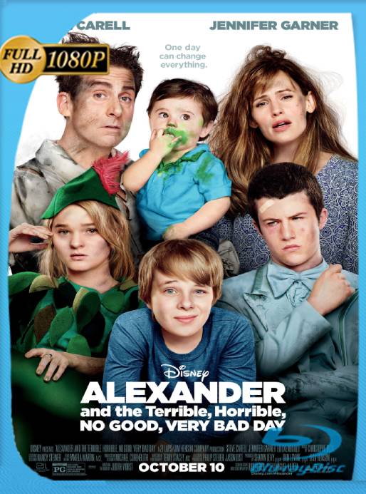 Alexander and the Terrible, Horrible, No Good, Very Bad Day (2014) BRRip [1080p] [Latino]