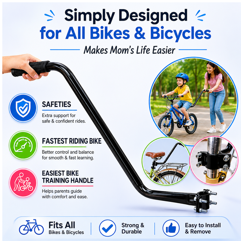 Bicycle Push Bar Close Up