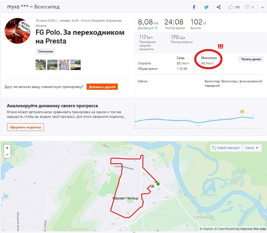 Реальная скорость