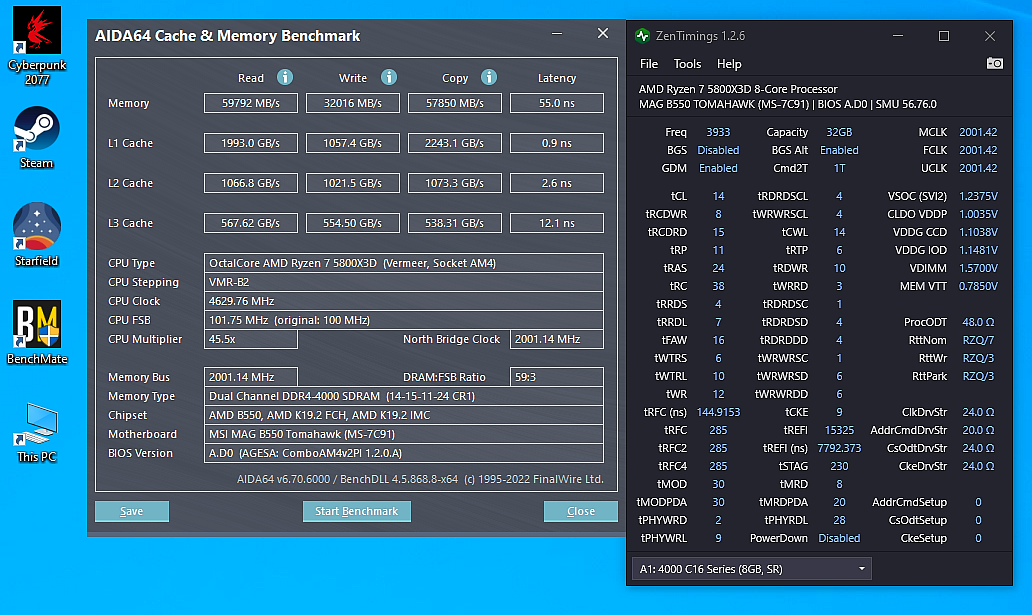 5800X3D_4000CL14_GearON_101,75_PBO 100-70-60_CO-PerCore_LCLK off_freq control 593