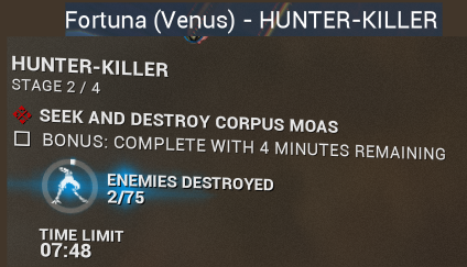 Fortuna Baunty bug - Mission Specific - Warframe Forums