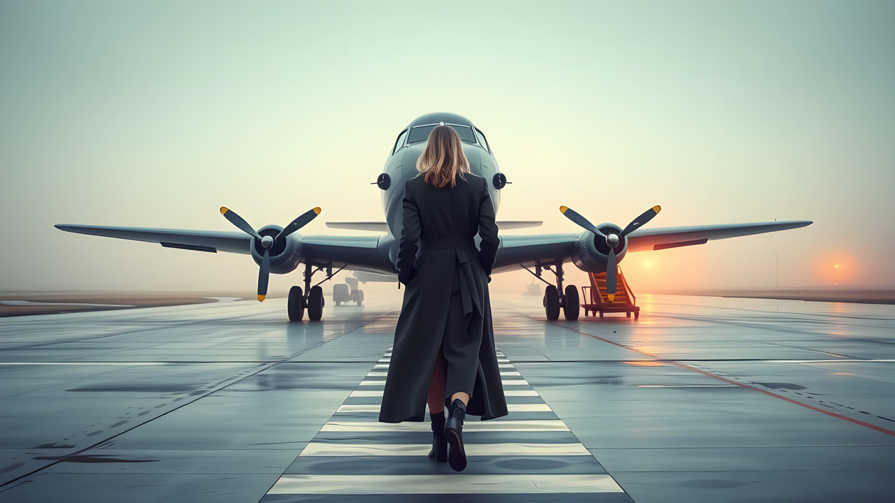 The Morning Plane