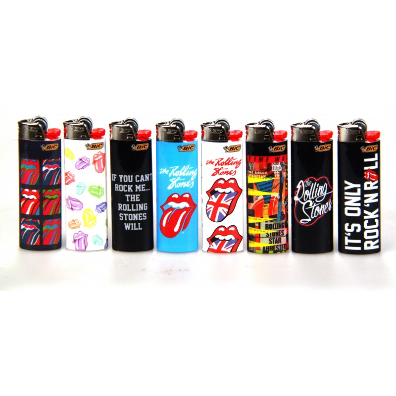 BIC rolling stones lighters