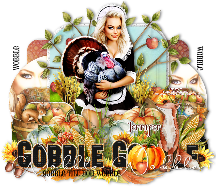 Best Christmas Holidays Gobble-Gobble-TAG-Jennifer