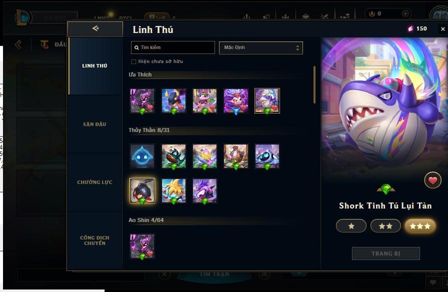 Acc DTCL # - Không Khung