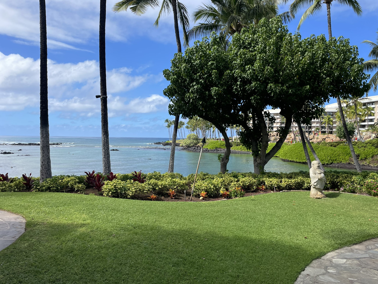 A day at Mauna Lani Resort Kohala Coast Big Island Hawaii beach and amenities